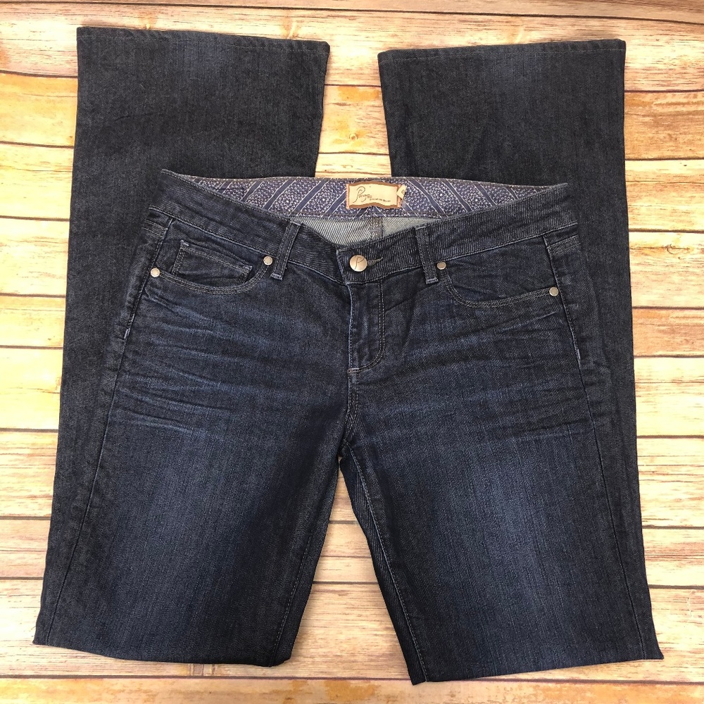 Paige Laurel Canyon Low Rise Boot Cut Jeans - 29
